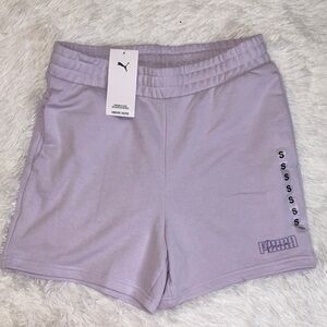 Puma Light Purple Athletic Shorts